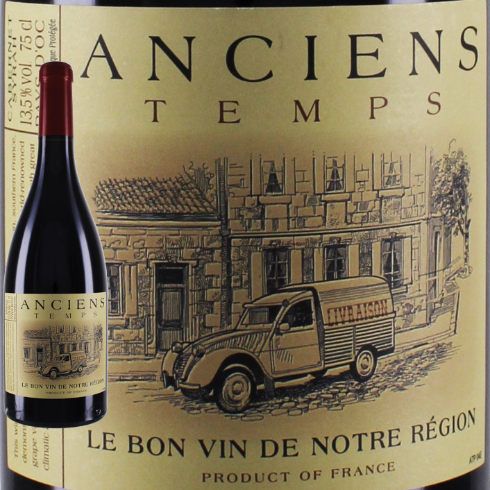 Anciens Temps Rotwein