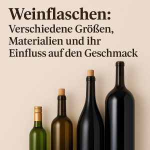 Größe der Weinflasche und einfluss auf den geschmack